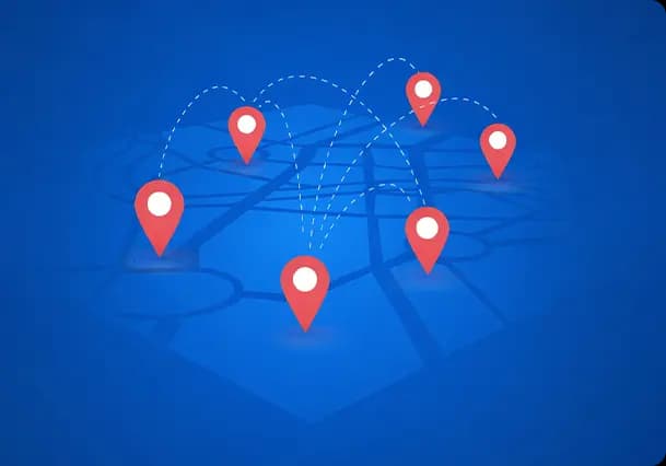 Fastest delivery map